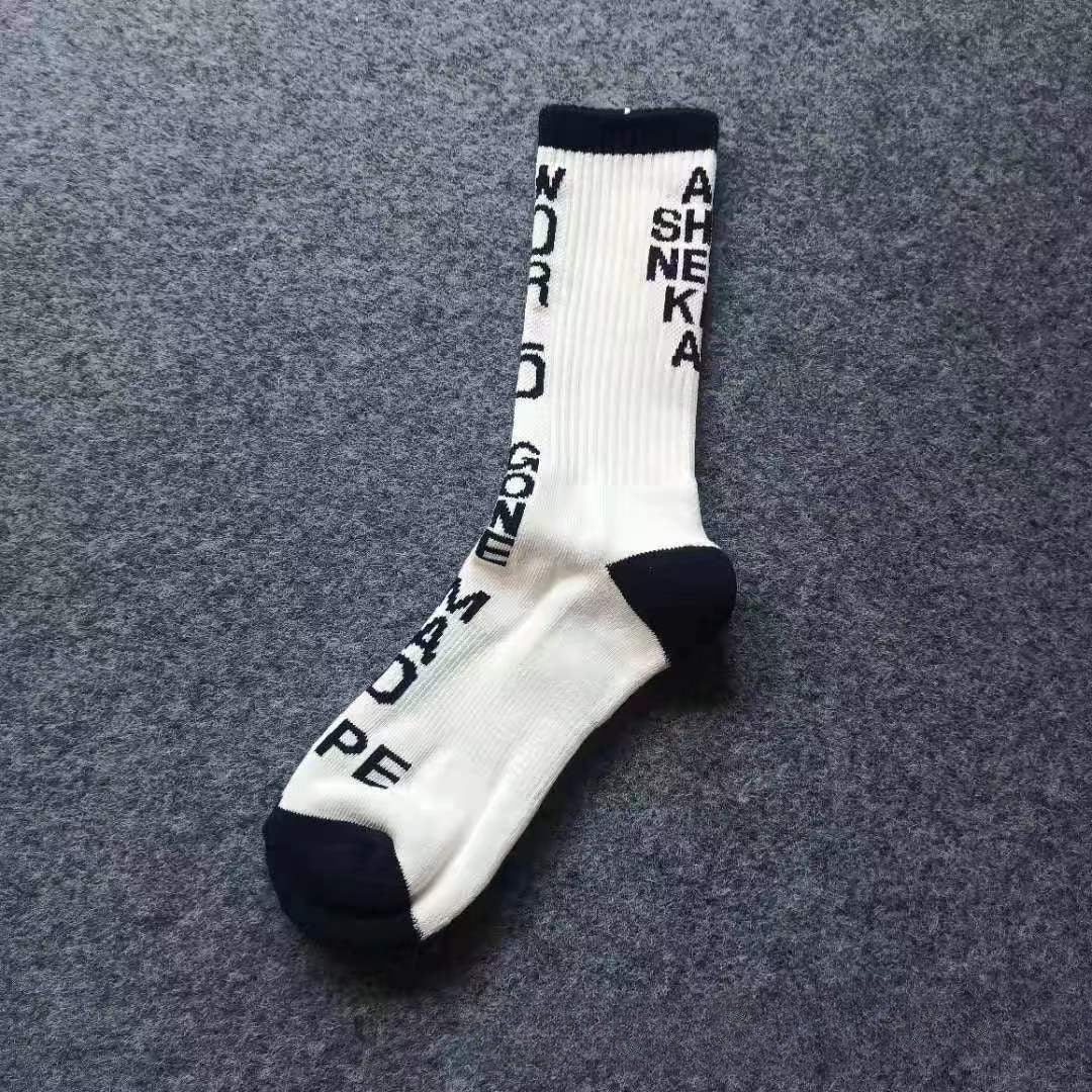 Bape Socks Men's and Women's Sports Socks with Towel Bottom